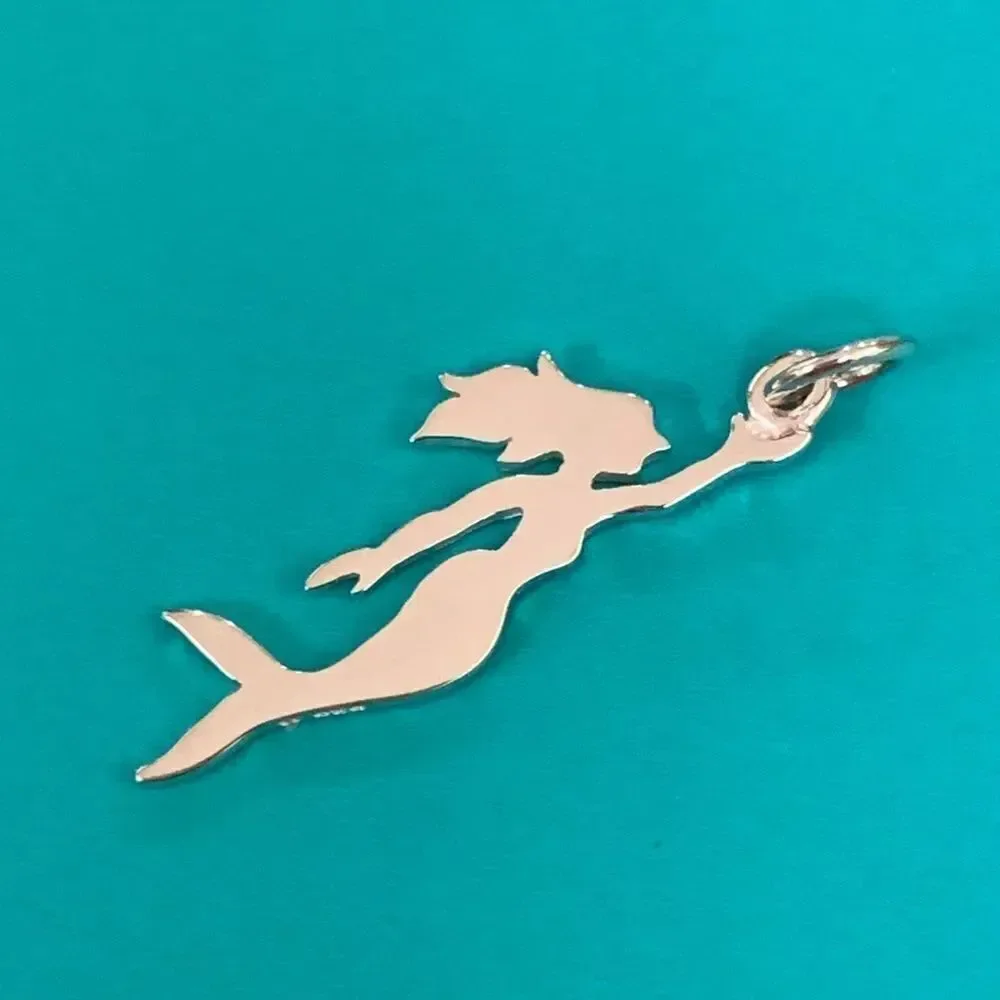 independent mermaid swimming